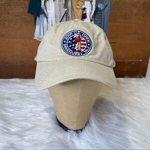 USGA Member Khaki 2005 Pinehurst US Open No2 Embroidered Baseball Hat